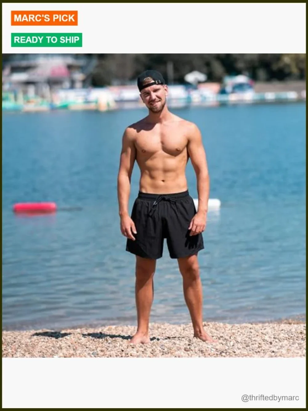 Men's Quick Dry Swim Trunks 5
